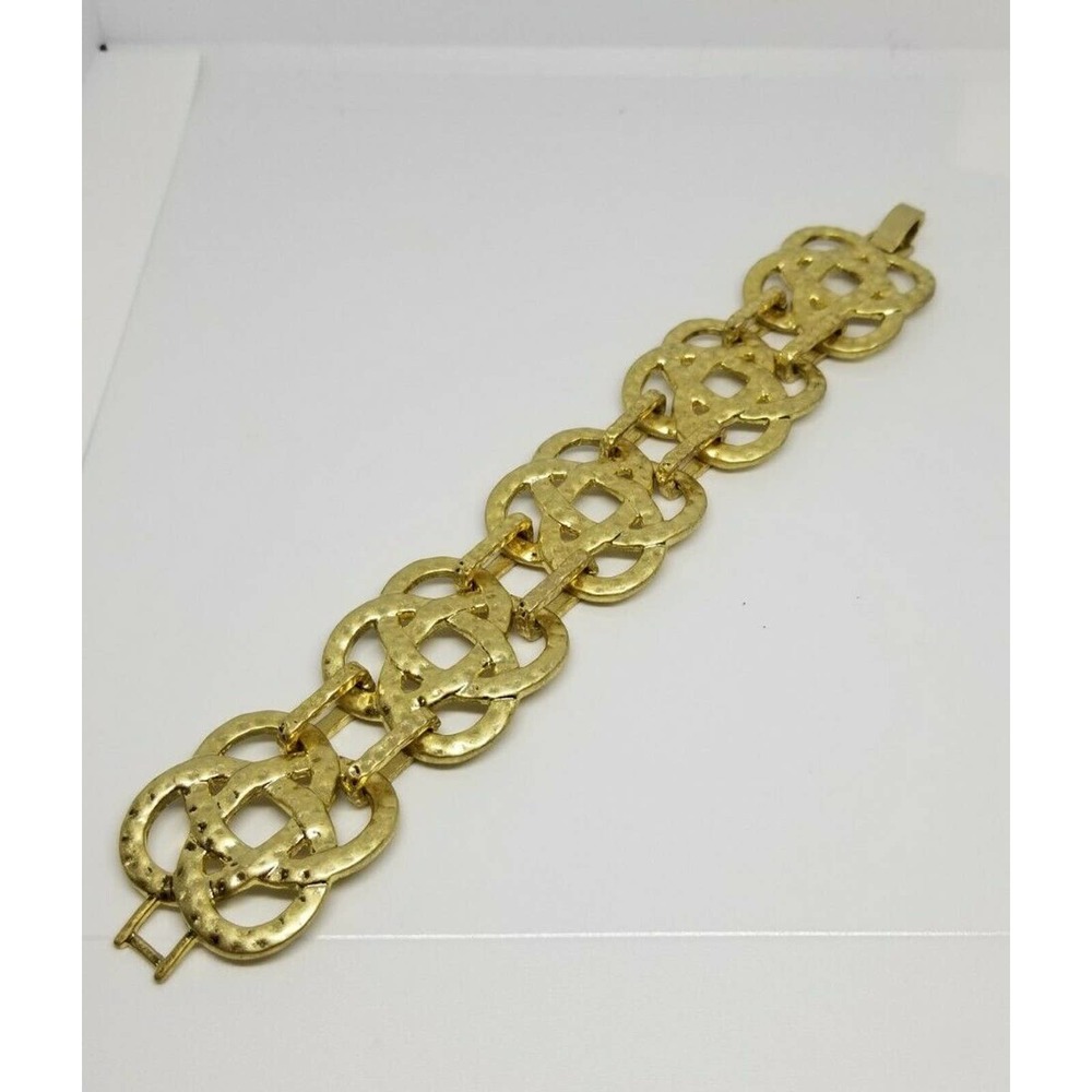 Lia Sophia Knotted Up Chain Gold Tone Bracelet